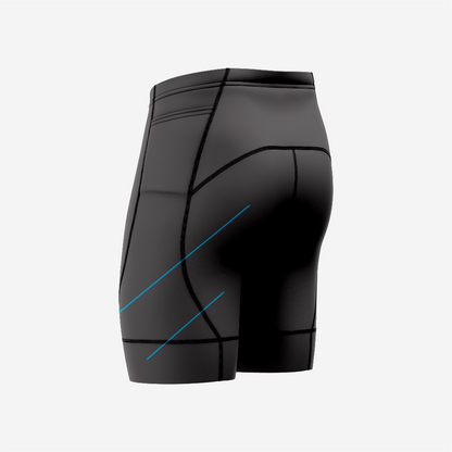Pro Quality Cycling Shorts Men Black Moisture Wicking Bicycle Gear