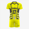 Custom Lacrosse Uniform in Yellow