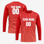Top-Quality Soccer Jersey for Goalkeepers - Crimson Red - K2 Sportswear | Custom Sports Uniforms & Apparels - K2 Sportswear