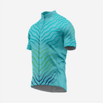 Men’s Turquoise Short Sleeve Cycling Jersey for Road and Racing - K2 Sportswear | Custom Sports Uniforms & Apparels - K2 Sportswear