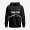Black Custom Wrestling Hoodie – Personalized Team Gear