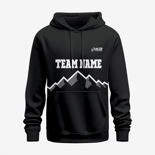 Black Custom Wrestling Hoodie – Personalized Team Gear - K2 Sportswear | Custom Sports Uniforms & Apparels - K2 Sportswear
