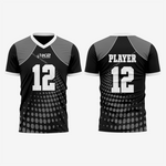 Custom Black Football Fan Jersey for Men & Women - K2 Sportswear | Custom Sports Uniforms & Apparels - K2 Sportswear