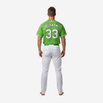 Custom Baseball Team Uniform in Green/White - Jersey & Pants Custom Name Number Set