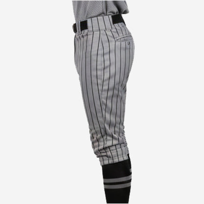 Custom Baseball Knicker Pants - Pinstripe Baseball Uniform Knickers Team Colors