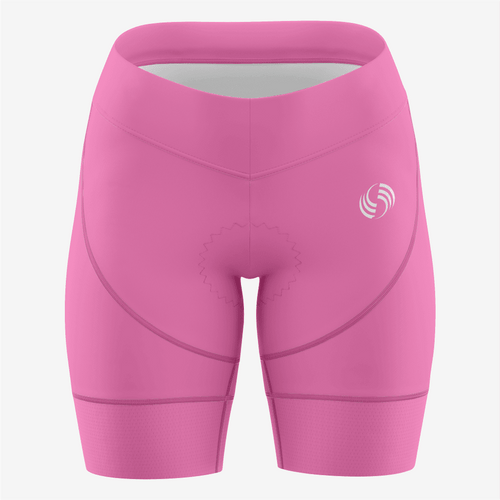 Custom Candy Pink Women's Cycling Shorts – Perfect Fit - K2 Sportswear | Custom Sports Uniforms & Apparels - K2 Sportswear