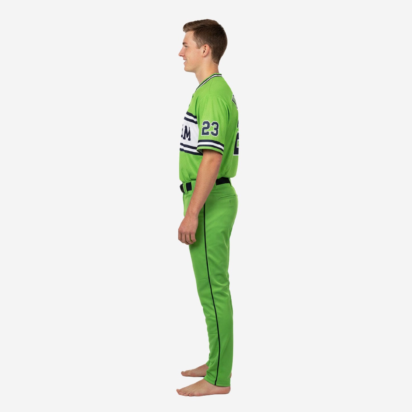 Personalized Youth Baseball Uniform - Custom Jersey & Pants Team Name Number in Pistachio
