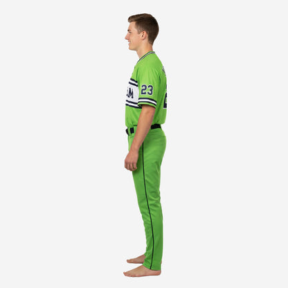 Personalized Youth Baseball Uniform - Custom Jersey & Pants Team Name Number in Pistachio