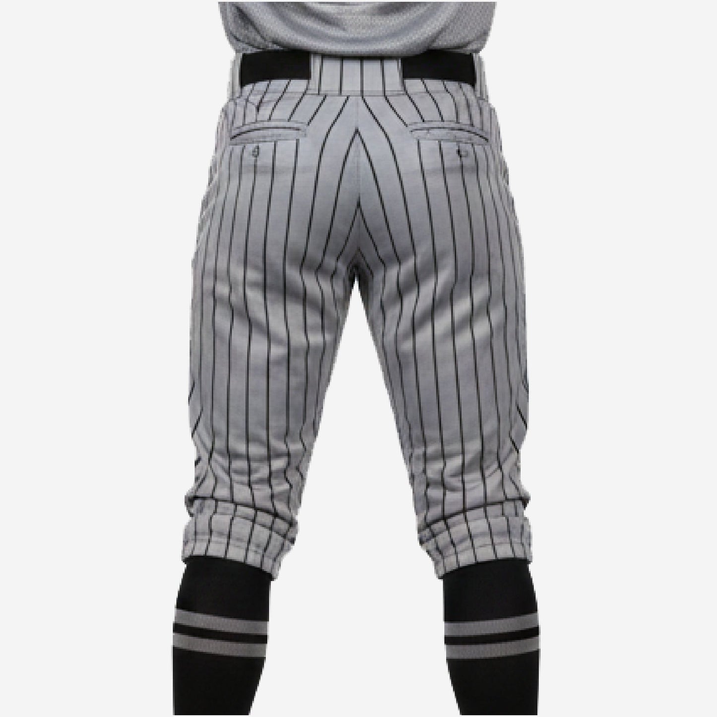 Custom Baseball Knicker Pants - Pinstripe Baseball Uniform Knickers Team Colors