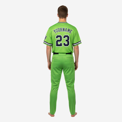Personalized Youth Baseball Uniform - Custom Jersey & Pants Team Name Number in Pistachio