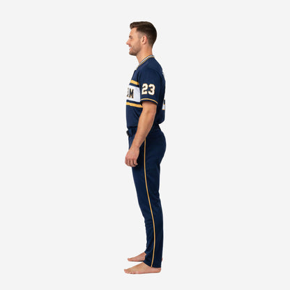 Custom Baseball Uniform Set - Sublimated Jersey & Pants Team Uniform in Oxford Blue
