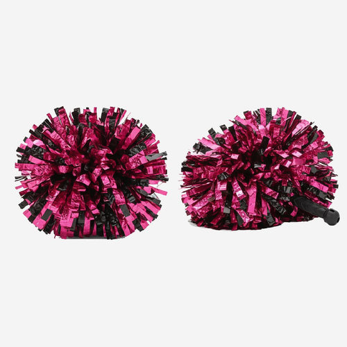 Custom Cheerleading Poms - Metallic Foil Pom Poms Team Colors