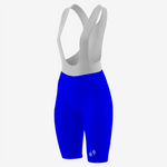 Custom Blue Women's Cycling Bib Shorts – Perfect Fit - K2 Sportswear | Custom Sports Uniforms & Apparels - K2 Sportswear