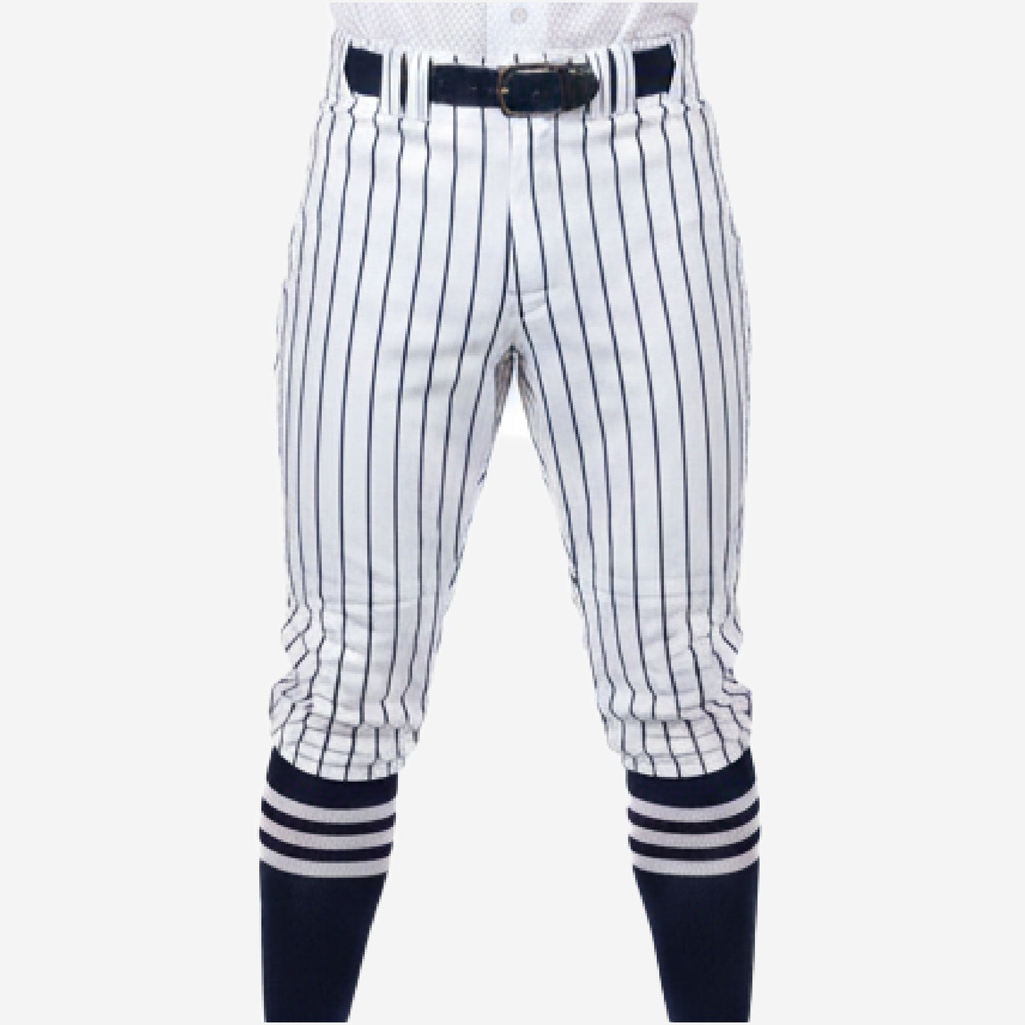 Custom Baseball Knicker Pants - Pinstripe Baseball Uniform Knickers Team Colors