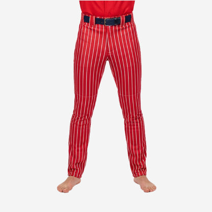 Custom Baseball Pants - Pinstripe Baseball Uniform Pants Custom Team Colors