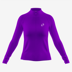 Personalized Purple Women's Long Sleeve Bicycle Jersey - K2 Sportswear | Custom Sports Uniforms & Apparels - K2 Sportswear