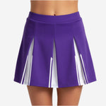 Personalized Cheer Uniform Skirt - Custom Performance Skirt in Purple
