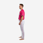 Custom Baseball Team Uniform in Pink - Jersey & Pants Custom Name Number Set