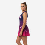 Youth & Adult Cheerleading Dress - Blue Pink Gradient Team Uniform Set