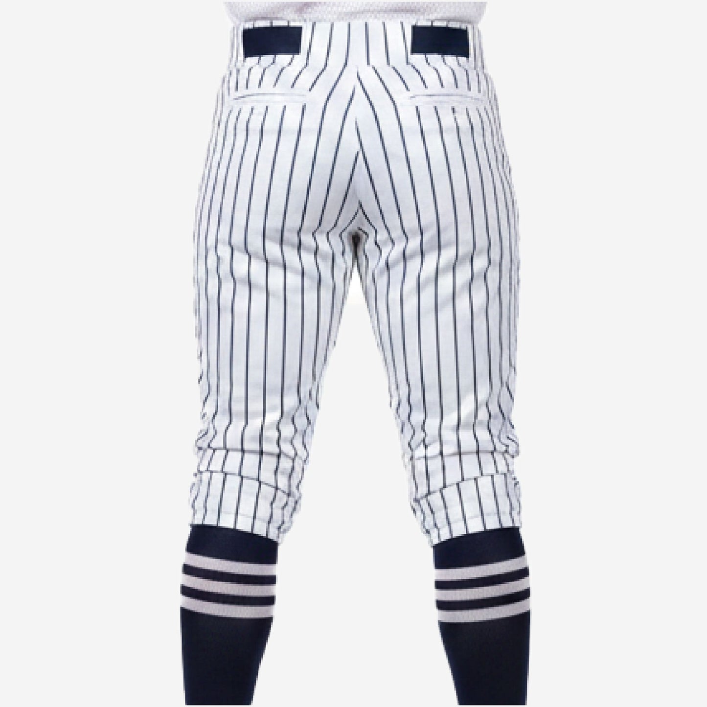 Custom Baseball Knicker Pants - Pinstripe Baseball Uniform Knickers Team Colors