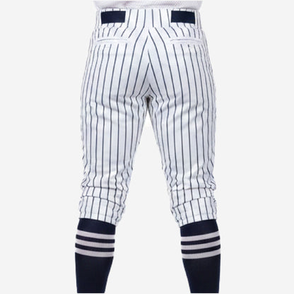 Custom Baseball Knicker Pants - Pinstripe Baseball Uniform Knickers Team Colors