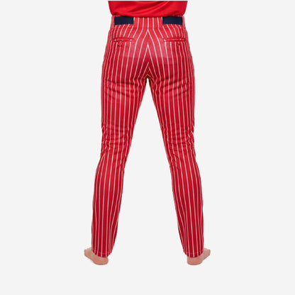 Custom Baseball Pants - Pinstripe Baseball Uniform Pants Custom Team Colors