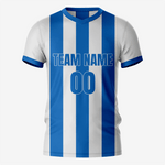 Comfortable White and Blue Soccer Gear for Teams - K2 Sportswear | Custom Sports Uniforms & Apparels - K2 Sportswear