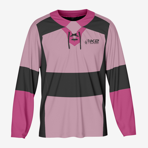 Custom Red Violet Ice Hockey Jersey – Pro Quality - K2 Sportswear | Custom Sports Uniforms & Apparels - K2 Sportswear
