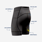 High Performance Cycling Shorts Men Black Padded Bike Clothing - K2 Sportswear | Custom Sports Uniforms & Apparels - K2 Sportswear