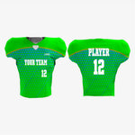 Personalized Paris Green American Football Uniform – Unisex Fit - K2 Sportswear | Custom Sports Uniforms & Apparels - K2 Sportswear