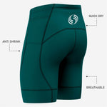 Men's Custom Performance Dark Green Cycling Shorts - K2 Sportswear | Custom Sports Uniforms & Apparels - K2 Sportswear