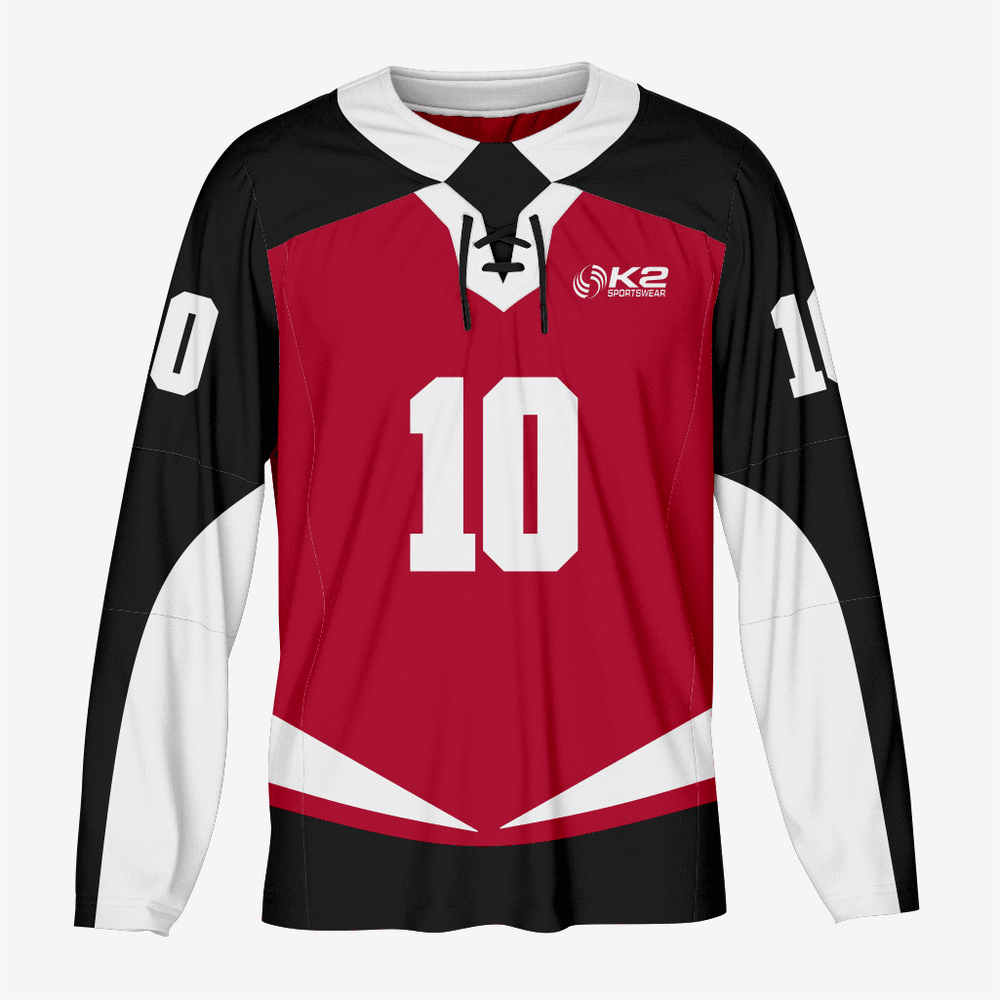 Maroon Custom Ice Hockey Jersey – Team Wear