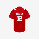 Custom Red Football Practice Jersey – Men & Women - K2 Sportswear | Custom Sports Uniforms & Apparels - K2 Sportswear