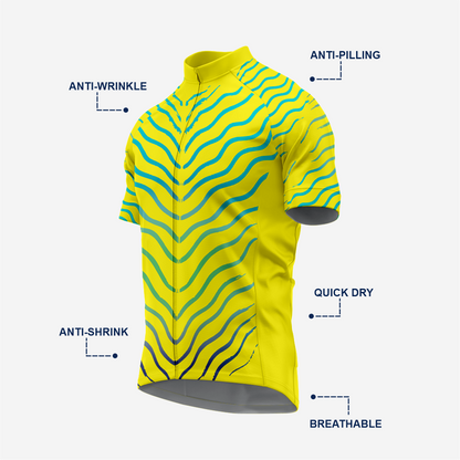 Road Bike Jersey & Bib Shorts – Gel‑Padded Bibs for Men