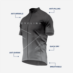Dark Gray Performance Cycling Jersey and Shorts Set - K2 Sportswear | Custom Sports Uniforms & Apparels - K2 Sportswear