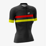 Personalized Women's Cycling Kit – Red/Yellow/Black - K2 Sportswear | Custom Sports Uniforms & Apparels - K2 Sportswear