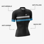Custom Black Women's Cycling Kit – Pro Fit - K2 Sportswear | Custom Sports Uniforms & Apparels - K2 Sportswear
