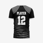 Custom Black Football Fan Jersey for Men & Women - K2 Sportswear | Custom Sports Uniforms & Apparels - K2 Sportswear