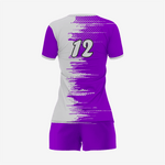 Personalized Purple Volleyball Uniform Set for Athletes - K2 Sportswear | Custom Sports Uniforms & Apparels - K2 Sportswear