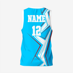 Men's Personalized Sky/Blue Lacrosse Pinnie - K2 Sportswear | Custom Sports Uniforms & Apparels - K2 Sportswear