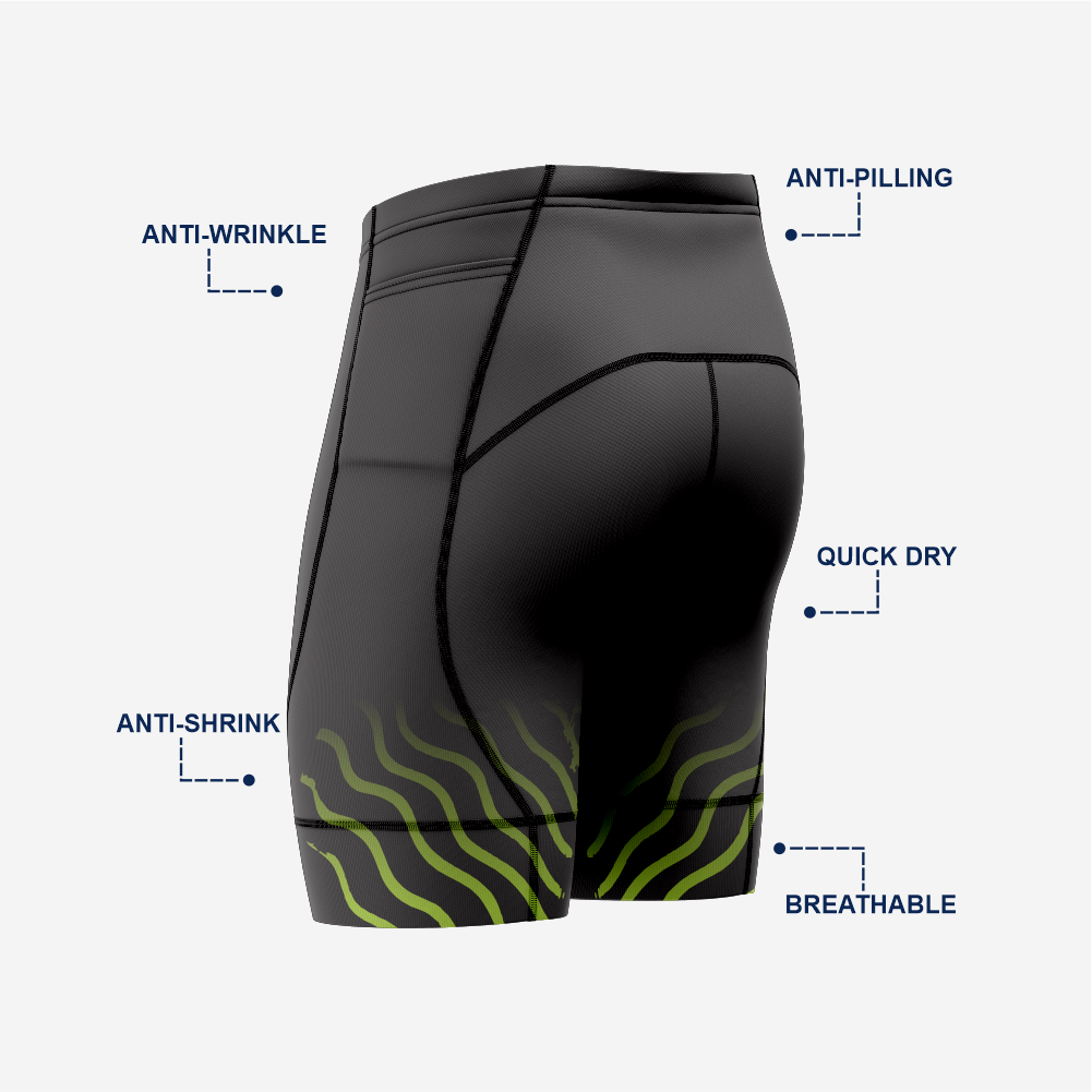 Men’s Biker Shorts Premium Padded Bicycle Shorts for Riders