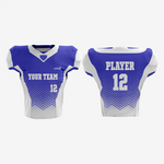 Egyptian Blue and White Football Uniform - Pro Fit - K2 Sportswear | Custom Sports Uniforms & Apparels - K2 Sportswear