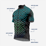 Men’s Black Short Sleeve Cycling Jersey for Road and Racing - K2 Sportswear | Custom Sports Uniforms & Apparels - K2 Sportswear