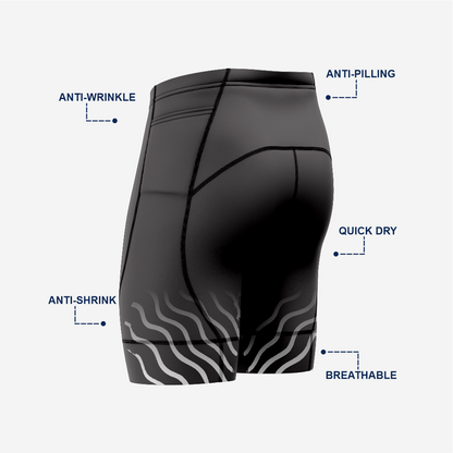Padded Cycling Shorts Mens Pro Fit Road Bike Clothing