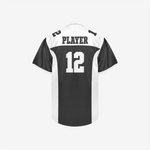 Customized Black Football Practice Jersey – Men & Women - K2 Sportswear | Custom Sports Uniforms & Apparels - K2 Sportswear