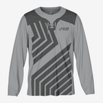 Custom Ice Hockey Jersey in Gray - K2 Sportswear | Custom Sports Uniforms & Apparels - K2 Sportswear