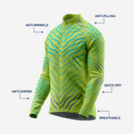 Men’s Long Sleeve Cycling Jersey Quick‑Dry Set - K2 Sportswear | Custom Sports Uniforms & Apparels - K2 Sportswear