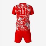Premium Custom Red Volleyball Uniform Set - K2 Sportswear | Custom Sports Uniforms & Apparels - K2 Sportswear