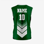Custom Dark Green Sleeveless 2 Button Softball Jersey – Perfect for Men/Women - K2 Sportswear | Custom Sports Uniforms & Apparels - K2 Sportswear
