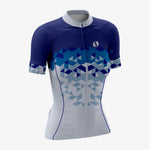 Women’s Custom Cycling Gear in Blue/Black - K2 Sportswear | Custom Sports Uniforms & Apparels - K2 Sportswear